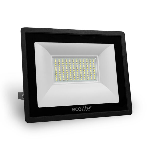 Ecolite S.A.S - Reflector con fuente led de 100w para sobreponer flo100wip65