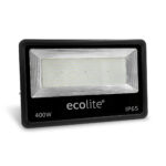Reflector LED de 400W Ecolite con clasificación IP65, resistente al agua para iluminación exterior. Ecolite sas