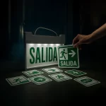 Aviso de salida LED 2W intercambiable EMG04 - Imagen 6