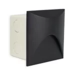 Aplique de pared LED 3W de incrustar NICH3B - Imagen 4