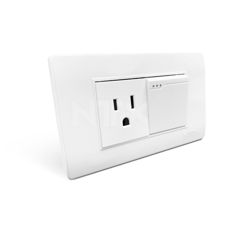 Tomacorriente con Interruptor Sencillo Conmutable – Conectividad y control en un solo dispositivo