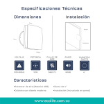extractor de aire para baño