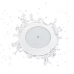 Luminaria LED sumergible Ecolite de 24W, ideal para iluminación de piscinas y áreas acuáticas, resistente al agua.