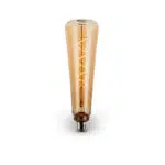 Bombillo LED vintage E27, 4W, dimerizable, ideal para iluminación decorativa.