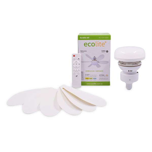 Bombillo ventilador