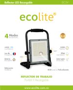Reflector led recargable