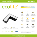 lampara lineal de led