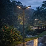 luminaria de exterior led