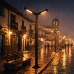 luminaria de exterior led