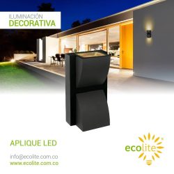Ecolite: Apliques LED Iluminación Decorativa