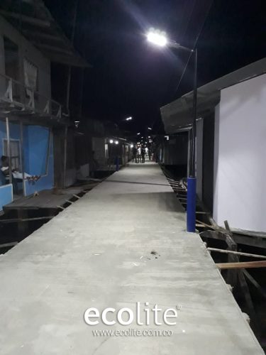 Proyecto Iluminacion Solar Choco 1