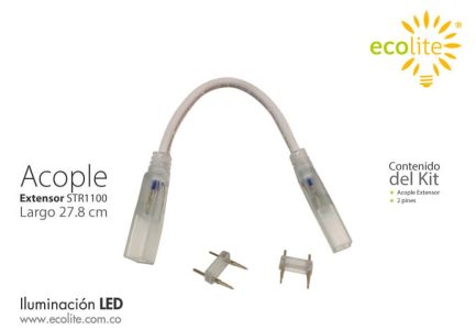 Ecolite: Acople extensor LED STR1100