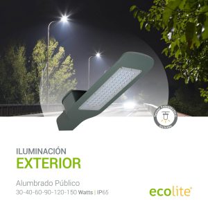 Ecolite: Alumbrado público (Iluminación Exterior LED)